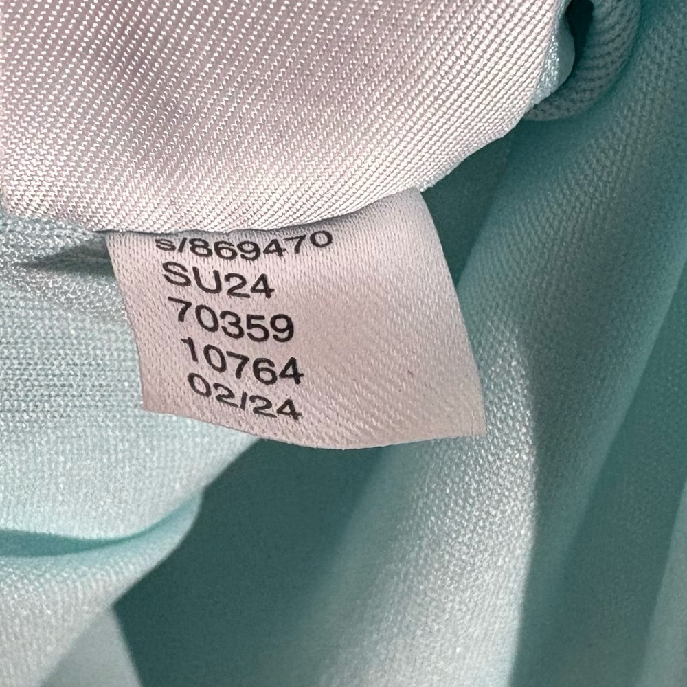 Women’s Sleeveless Stretchy Lace Top - Mint SZ M - Picture 7 of 11